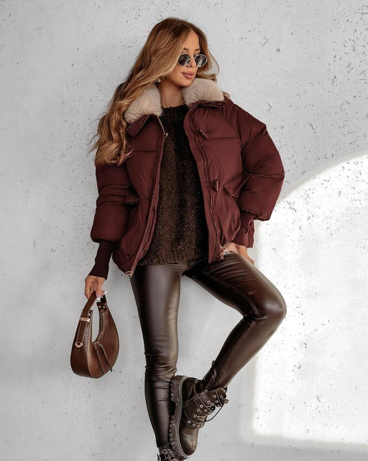 Ariana | Elegancka Krótka Puchówka