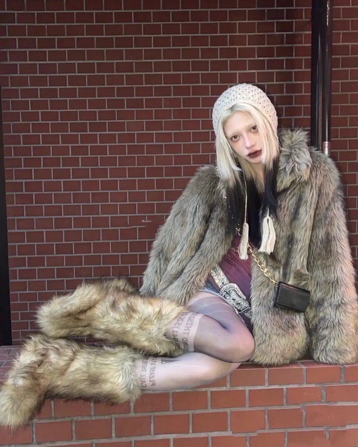 Damskie zimowe śniegowce z futerkiem – ciepłe, miękkie i na platformie