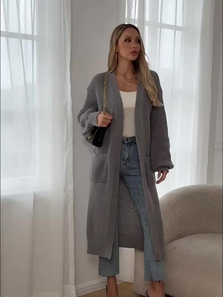 SORAYA | Przytulny Sweter Kardigan